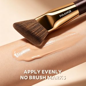 MAANGE Wholesale Private Label Professional Single Makeup Brush  Liquid Foundation Loose Powder Blush Professional Makeup Brush - 图片 5
