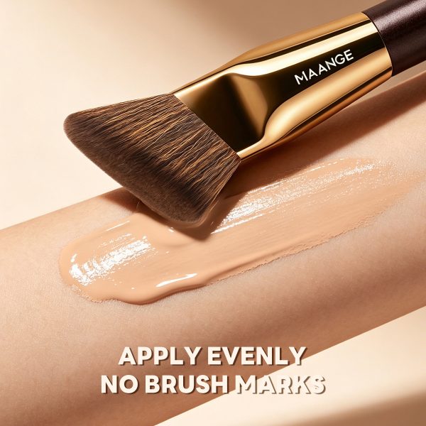 MAANGE Wholesale Private Label Professional Single Makeup Brush Liquid Foundation Loose Powder Blush Professional Makeup Brush