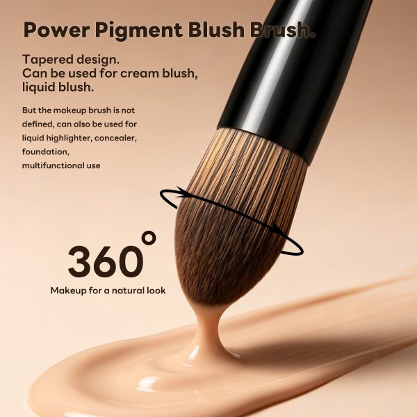 MAANGE Wholesale Custom Logo 17pcs Cosmetic Brush Set Foundation Loose Powder Contour Concealer Eyeshadow Makeup Brush Set
