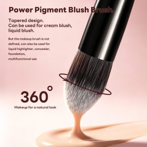MAANGE Custom OEM&ODM 17pcs Cosmetic Brush Set Foundation Loose Powder Contour Concealer Eyeshadow Professional Makeup Brush Set - 图片 4