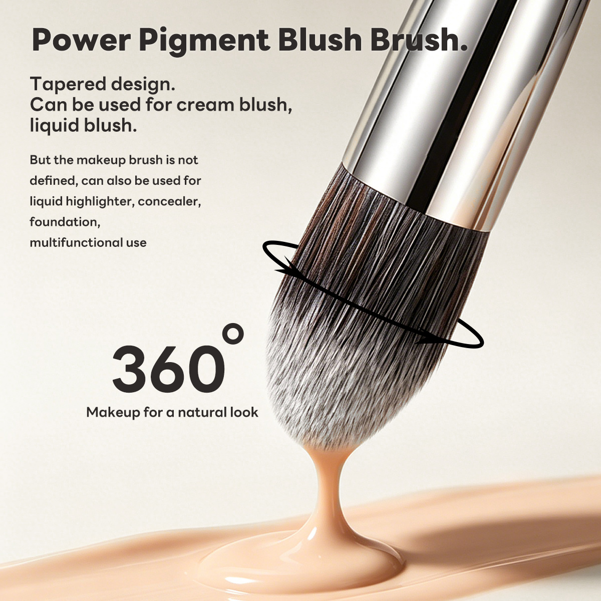 MAANGE Wholesale Custom logo OEM&ODM 12PCS Double-ended Makeup Brushes Set Facial Professional Makeup Brushes Set - 图片 4