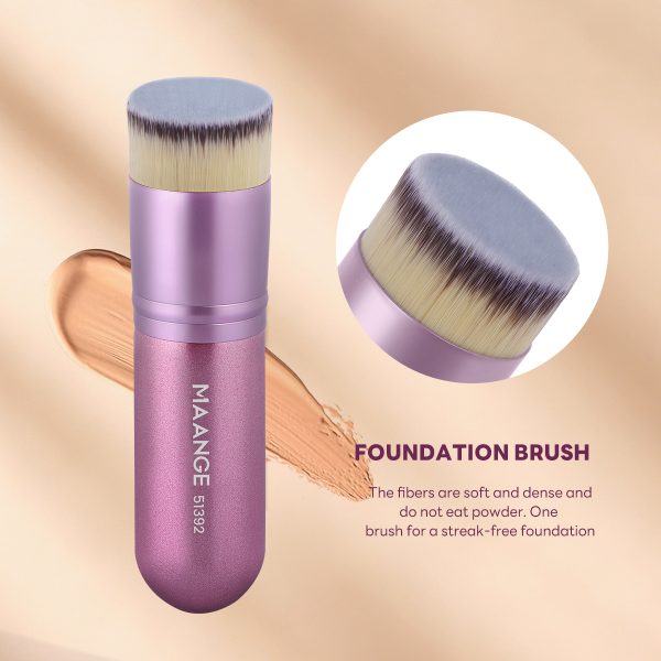 MAANGE  Wholesale 2pcs Makeup Brush Foundation Loose Powder Blush Contour Professional Makeup Brushes Set