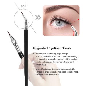 MAANGE Professional 14PCS Eyes Makeup Brush Set   Eyebrow Pencil Eyeliner Under-eye Shadow Nose Shadow Eyes Makeup Brush Set - 图片 5