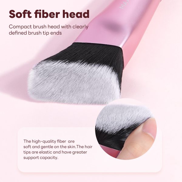 MAANGE Wholesale Private Label Professional Single Makeup Brush Foundation Loose Powder Blush 1PCS Professional Makeup Brush