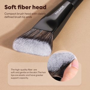 MAANGE Wholesale Custom Private Label Professional Single Makeup Brush  Foundation Loose Powder Blush Professional Makeup Brush - 图片 6