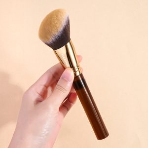 MAANGE  Wholesale Private Label Single Makeup Brush Loose Powder Liquid Flat Foundation Blush Brush Professional Makeup Brush - 图片 6
