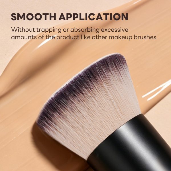 MAANGE  Wholesale 2pcs Makeup Brush Foundation Loose Powder Blush Professional Makeup Brush Set