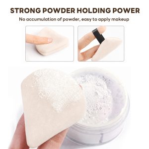 MAANGE Wholesale 3pcs Makeup Brush Face Beauty Tools 2PCS Powder Puff Silicone Facial Mask Brush Professional Makeup Brush Set - 图片 6