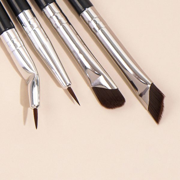 MAANGE Professional 14PCS Eyes Makeup Brush Set Eyebrow Pencil Eyeliner Under-eye Shadow Nose Shadow Eyes Makeup Brush Set