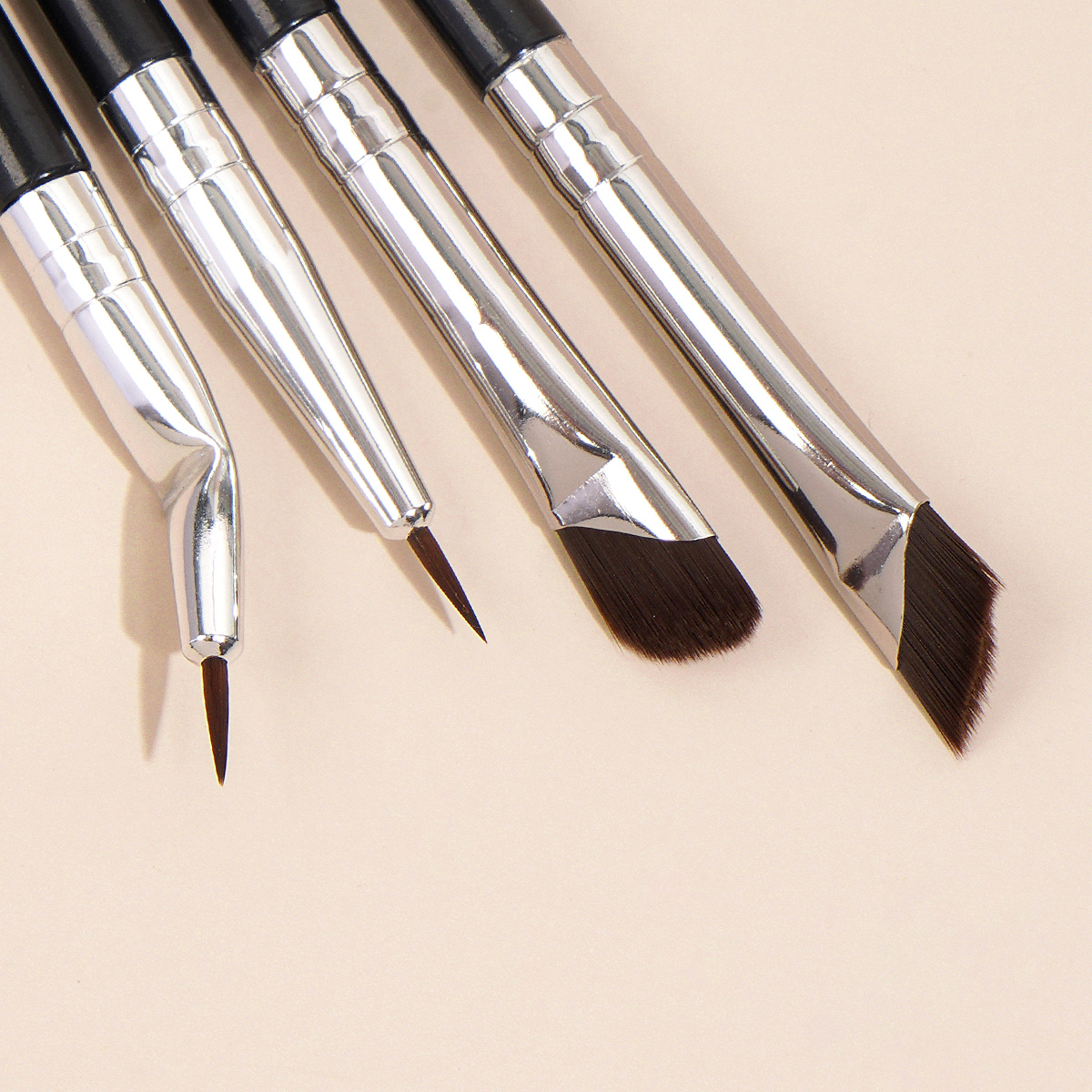 MAANGE Professional 14PCS Eyes Makeup Brush Set   Eyebrow Pencil Eyeliner Under-eye Shadow Nose Shadow Eyes Makeup Brush Set - 图片 6