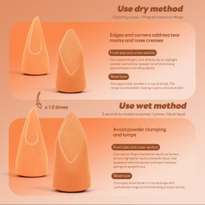 MAANGE Wholesale 13pcs Makeup Brushes 1PCS Powder Puff Foundation Blush Contouring Eyeshadow FacialProfessional Makeup Brush Kit - 图片 8