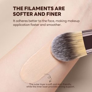 MAANGE Custom Logo OEM&ODM Private Label Foundation Brush  Liquid Wholesale Professional Makeup Brushes - 图片 7