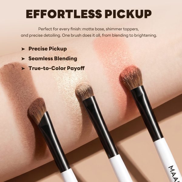 MAANGE Wholesale Custom Logo 17pcs Cosmetic Brush Set Foundation Loose Powder Contour Concealer Eyeshadow Makeup Brush Set
