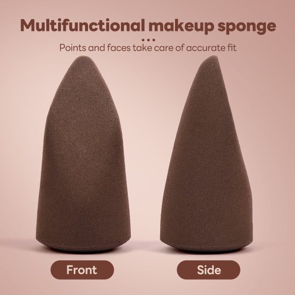 MAANGE Wholesale Custom Private Label Single Makeup Brush 1pcs Powder Puff Facial Foundation Professional Makeup Brush
