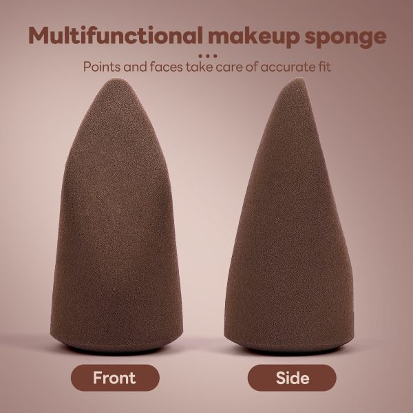 MAANGE Wholesale Custom Private Label Professional Single Makeup Brush 1pcs Powder Puff  Professional Foundation Makeup Brush
