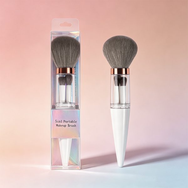 MAANGE Wholesale 5-in-1 Custom OEM&ODM 5-in-1 Single Makeup Brush High-quality Multi-purpose Professional Facial Makeup Brush