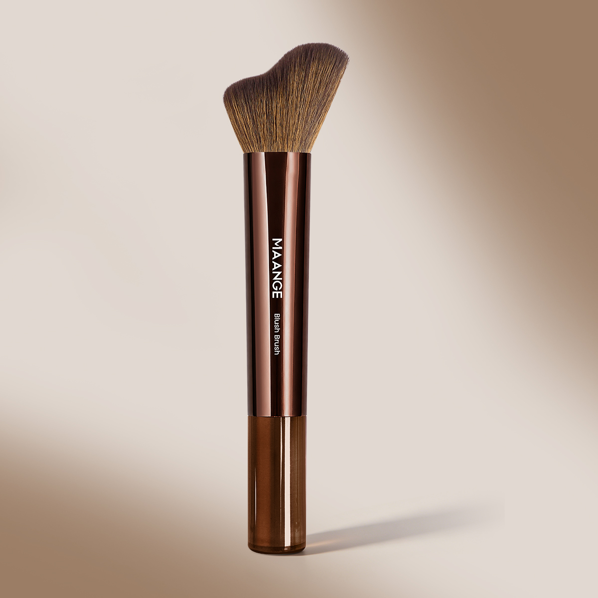 MAANGE Wholesale Custom OEM&ODM Single Brush Foundation Contour  Blush Loose Powder Brush 1PCS Professional Makeup Brush - 图片 1