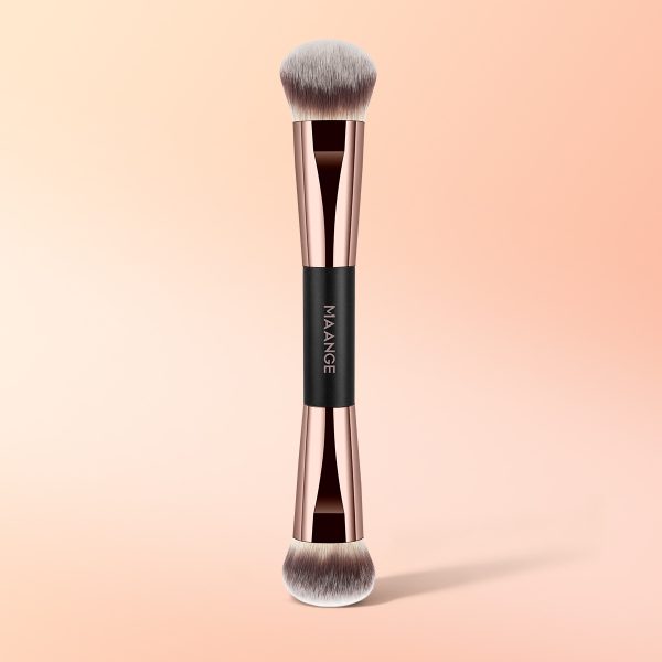 Custom Logo OEM&ODM Professional Makeup Brush Double Ended High Quality Single Makeup Loose Powder Foundation Makeup Brushes