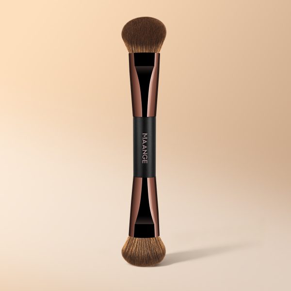 Custom Logo OEM&ODM Professional Makeup Brush Double Ended High Quality Single Makeup Loose Powder Foundation Makeup Brushes