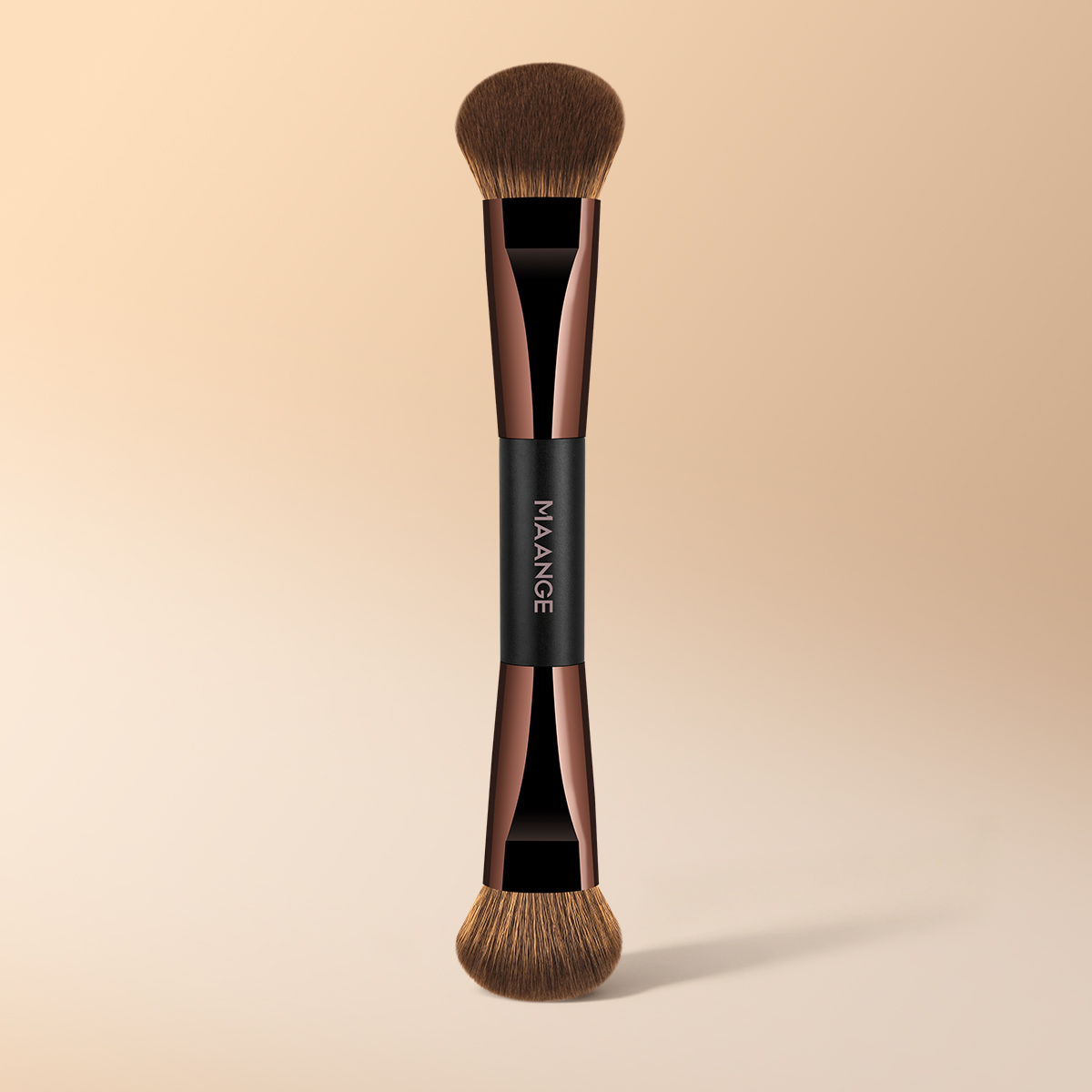 Custom Logo OEM&ODM Professional Makeup Brush Double Ended High Quality Single Makeup Loose Powder Foundation  Makeup Brushes - 图片 1