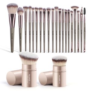 MAANGE 22pcs Makeup Brush Set Foundation Contouring Eyeshadow Loose Powder Professional Custom Private Label Makeup Brush Set