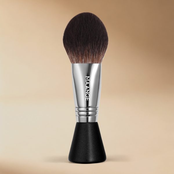 MAANGE Wholesale Custom OEM&ODM Single Makeup Brush Loose Powder Makeup Brush Triangular Blush Brush