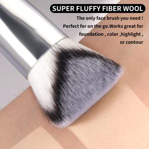 MAANGE Wholesale Private Label 15PCS Makeup Brush Set Foundation Loose Powder Eyeshadow Makeup Bag Makeup Tools Makeup Brush Kit - 图片 2