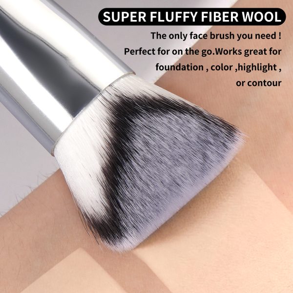 MAANGE Wholesale Private Label 15PCS Makeup Brush Set Foundation Loose Powder Eyeshadow Makeup Bag Makeup Tools Makeup Brush Kit
