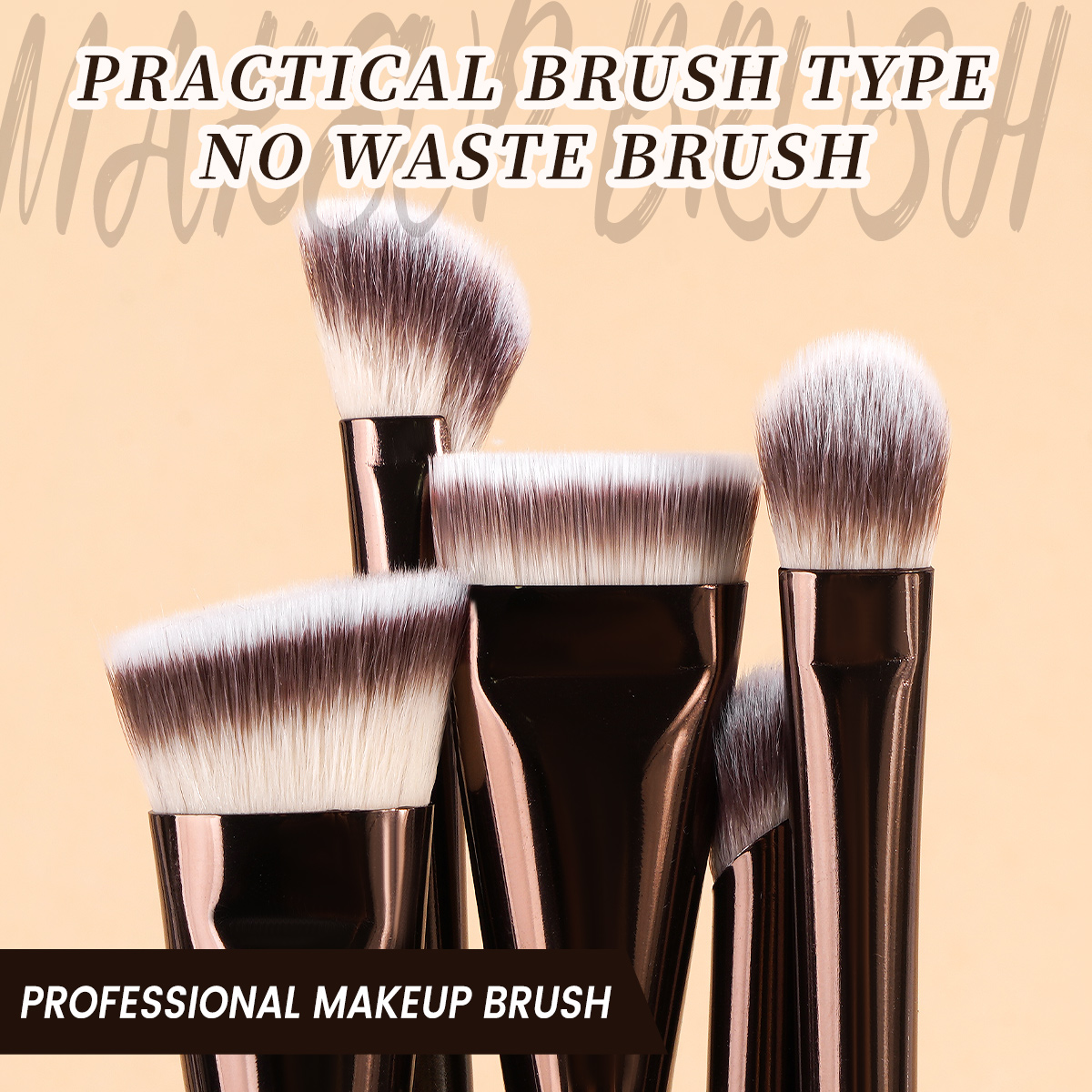 Maange Wholesale 9pcs Makeup Tools Foundation  Blush Contouring  Eyeshadow Pinceaux Maquillage Professionnel Makeup Brush Set - 图片 7