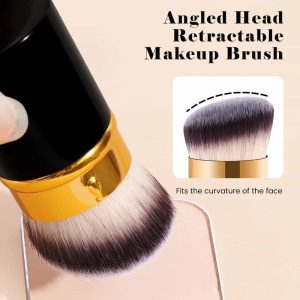 MAANGE 3pcs  Makeup Brushes Foundation Loose Powder Concealer Cosmetic Brush Professional Private Label Makeup Brushes Set - 图片 2