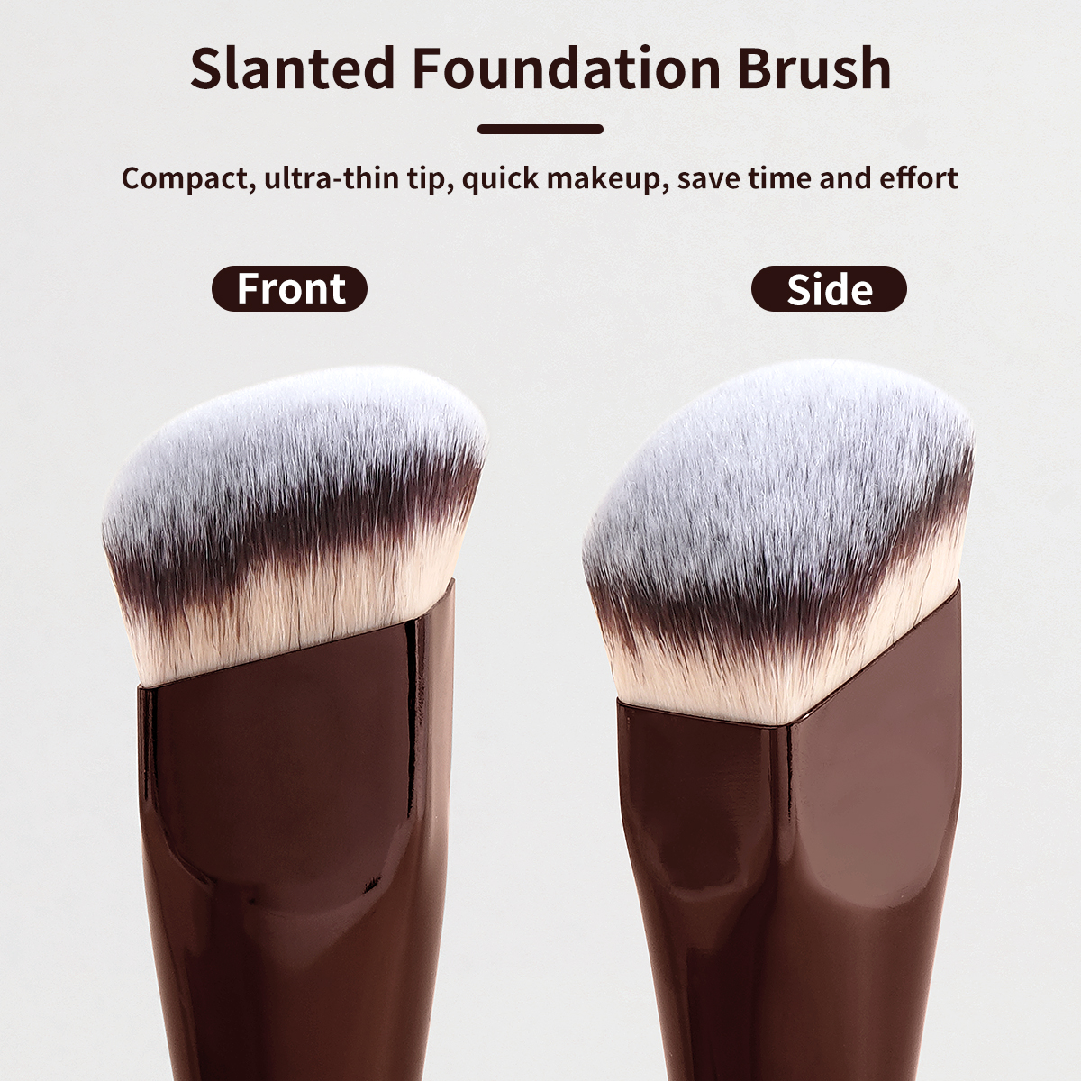 Maange Wholesale Custom OEM&ODM Makeup Tools Foundation Loose Powder Blush   Eyeshadow  9pcs Professional Makeup Brush Set - 图片 2