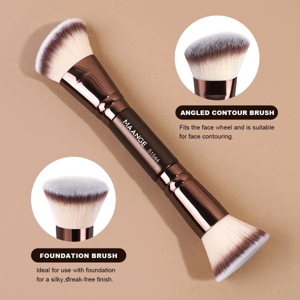 MAANGE Professional 11PCS  Makeup Brushes Makeup Bag Foundation Powder EyeShadows Makeup Tools Face Makeup Brushes Set