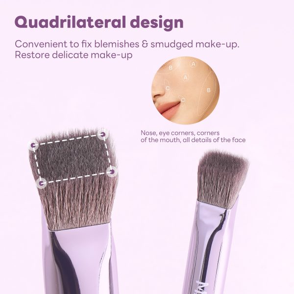 MAANGE 19pcs Private Label Luxury Makeup Brush OEM&ODM  2 Powder Puff Makeup Bag Facial Professional Makeup Brush Set