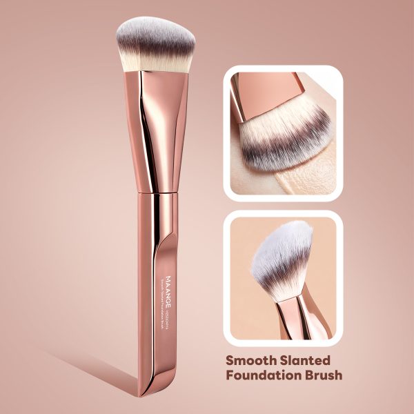 MAANGE Custom Private Label Professional Single Makeup Brush 1pcs Powder Puff Professional Foundation Makeup Brushes