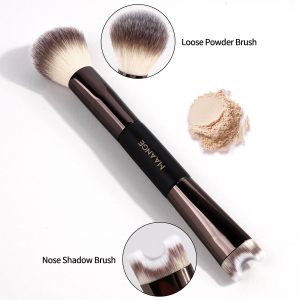 MAANGE 3pcs  Double-Ended Makeup Brush Foundation Cosmetic Brush Professional Private Label Concealer Makeup Brushes Set - 图片 6