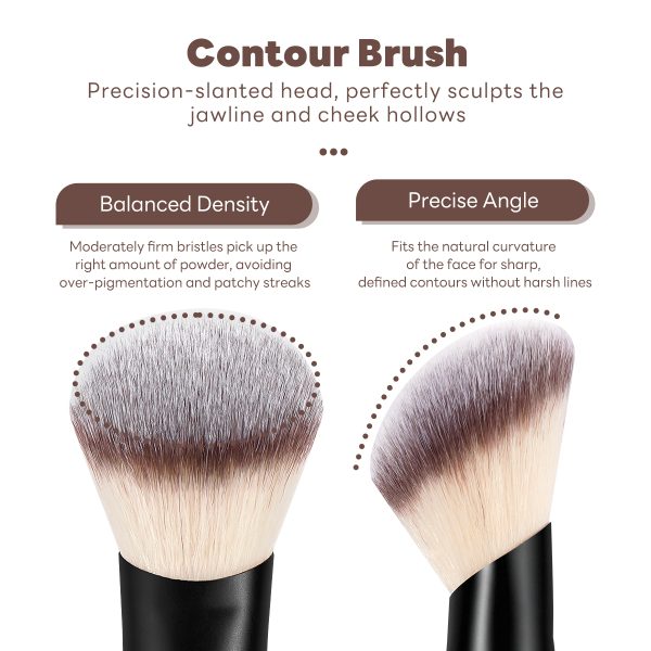 MAANGE Hot Selling 2PCS Makeup Brushes Custom Logo Foundation Loose Powder Professional Makeup Tools