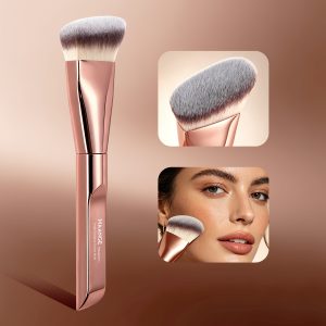 MAANGE Wholesale New Arrival Single Sloping Makeup Brush 1pcs Powder Puff  Fluffy Soft Fibers Professional Contour  Makeup Brush - 图片 7