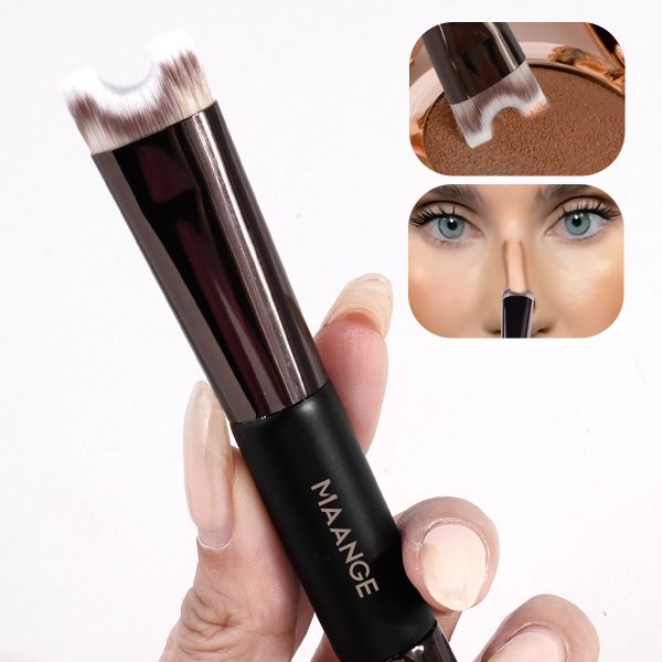 Maange Wholesale 9pcs Makeup Tools Foundation  Blush Contouring  Eyeshadow Pinceaux Maquillage Professionnel Makeup Brush Set