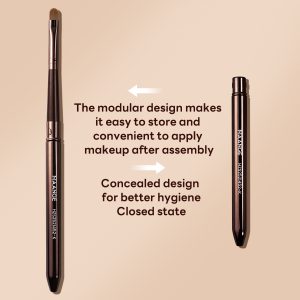 MAANGE Wholesale 2PCS Makeup Brush Set Concealer Lip Brush Highlighting and Contouring Brush  Professional Makeup Brush Set - 图片 5