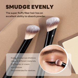 MAANGE Professional  21pcs Makeup Brush  12pcs Powder Puff Makeup Bag Makeup Tools Facial Makeup Brushes - 图片 2