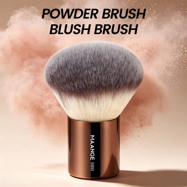 MAANGE Wholesale 3pcs Professional Makeup Brush Set Loose Powder Foundation Blush Contouring Professional Makeuop Brush Set