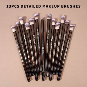 MAANGE  Wholesale  Private Label 20pcs Makeup Brush 2pcs Beauty Sponge Makeup Box Facial Professional Makeup Brush Set - 图片 6