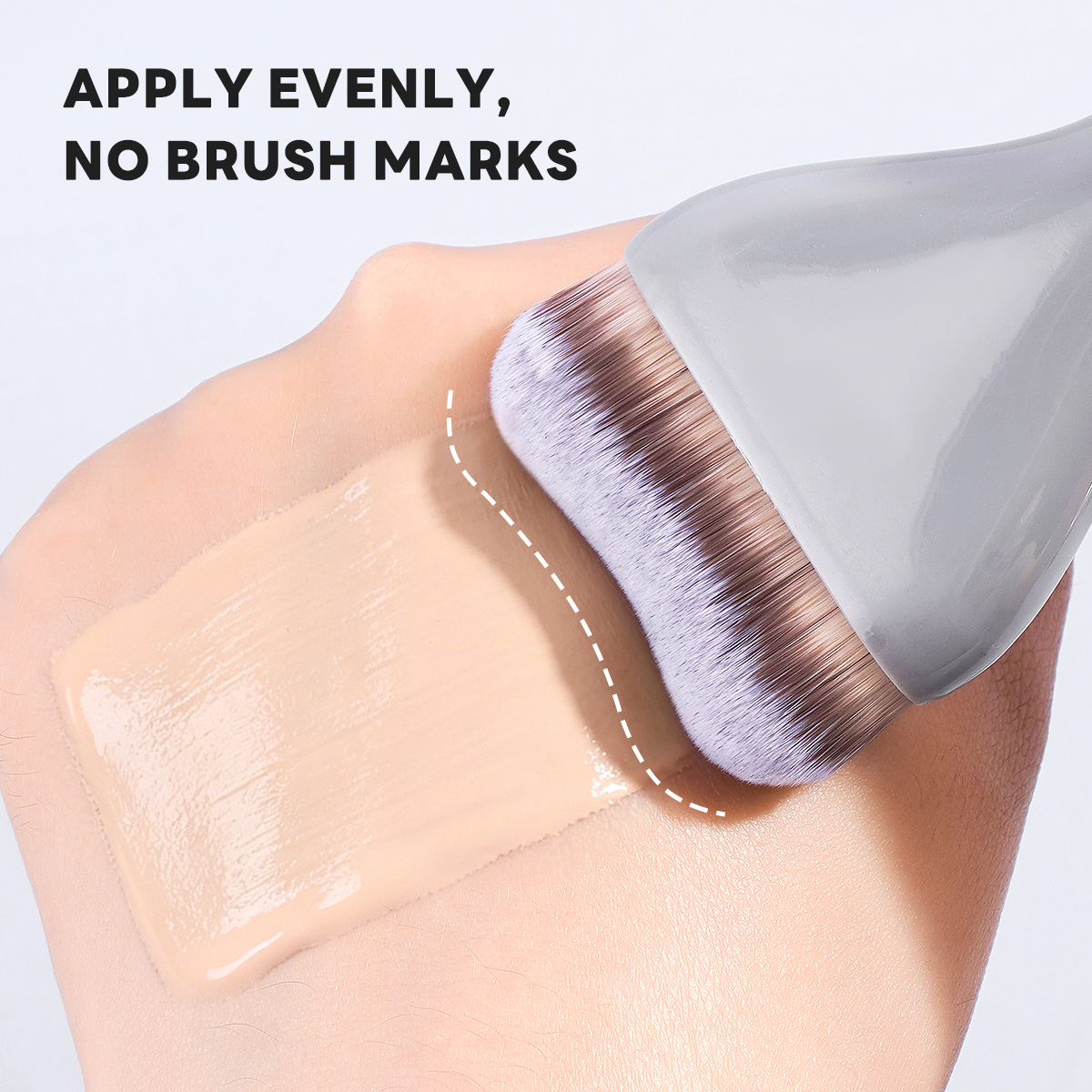 MAANGE  Wholesale  21pcs Makeup Brushes 8pcs Powder Puff Foundation Concealer Blush Eyeshadow Professional Makeup Brush Set - 图片 3