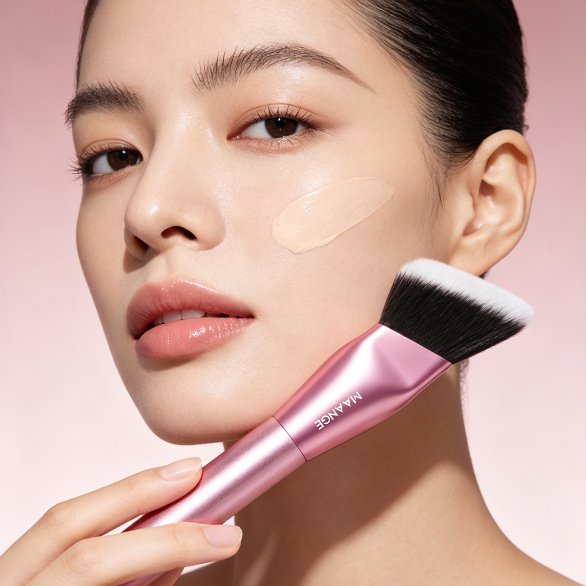 Maange Custom Professional New Arrival Soft Nylon Hair Makeup Brush Set 24pcs Makeup Brushes 12 Powder Puff Makeup Tools - 图片 7