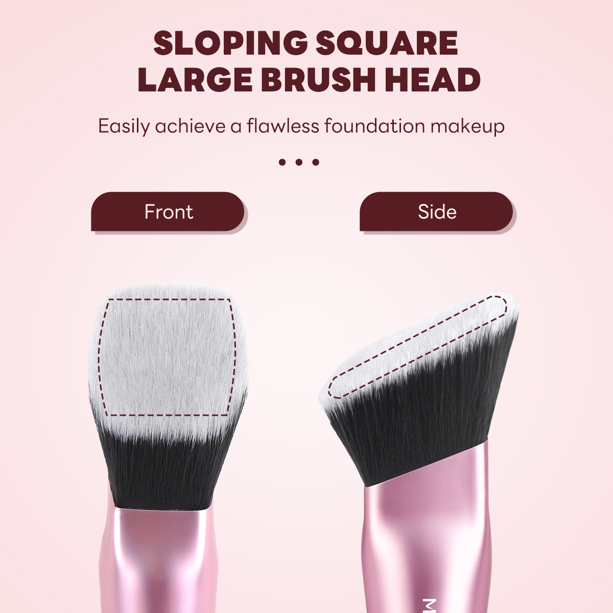 Maange Custom Professional New Arrival Soft Nylon Hair Makeup Brush Set 24pcs Makeup Brushes 12 Powder Puff Makeup Tools - 图片 2