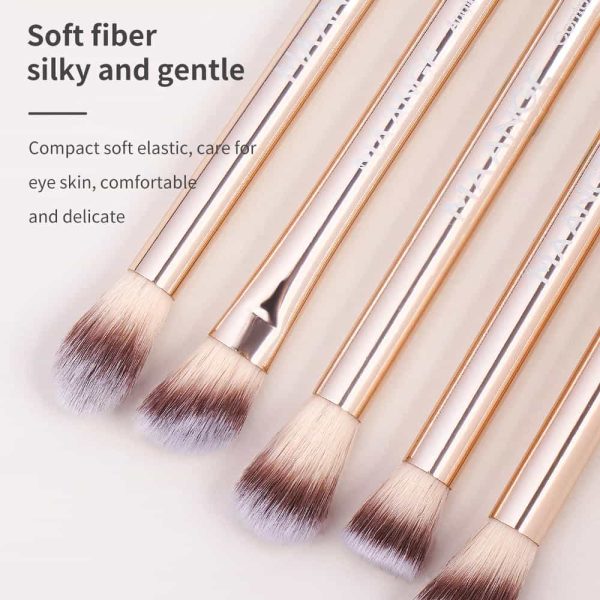 MAANGE Wholesale 16pcs Makeup Brush Private Label Foundation Eyeshadow Blush Loose Powder Facial Professional Makeup Brush Set