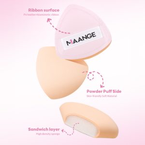 MAANGE  Wholesale 21pcs Makeup Brushes Set 8pcs Powder Puff Foundation Concealer Blush Professional Brushes for Makeup - 图片 9