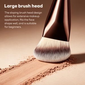 MAANGE Wholesale 3pcs Brush Face MakeupTools Foundation Brushes Loose Powder  Brochas De Maquillaje Profesional Makeup Brush Set - 图片 2
