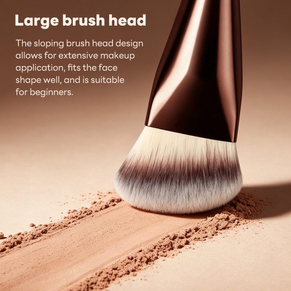 MAANGE Wholesale 3pcs Brush Face MakeupTools Foundation Brushes Loose Powder Brochas De Maquillaje Profesional Makeup Brush Set