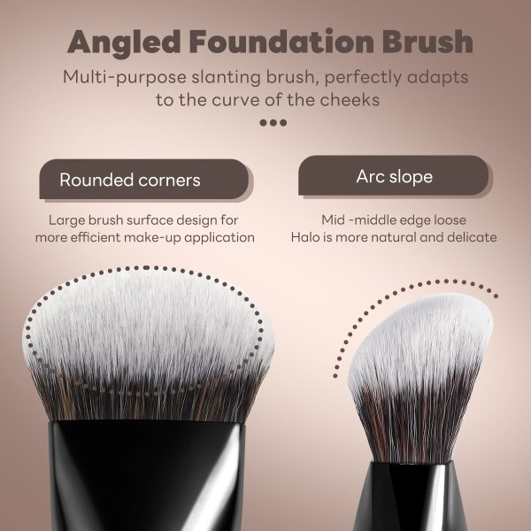 Maange High Quality Customized Single Makeup Brush Foundation Concealer Facial Professional Makeup Brushes Makeup Tools